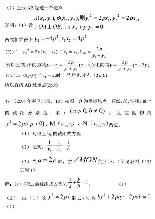 高中数学学不好? 是因为你不会这8个方法! 附数学最经典50题