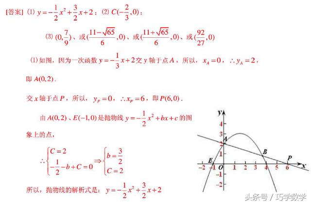 巧用“两线一圆”解决直角三角形存在性问题