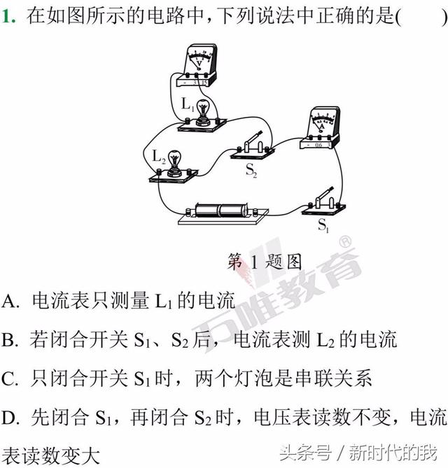 考前圈重点物理：电路识别有秘招