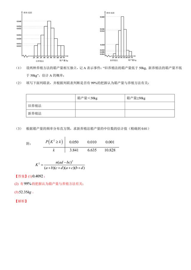 2017高考数学试题汇编：概率与统计，做真题掌握高考动向