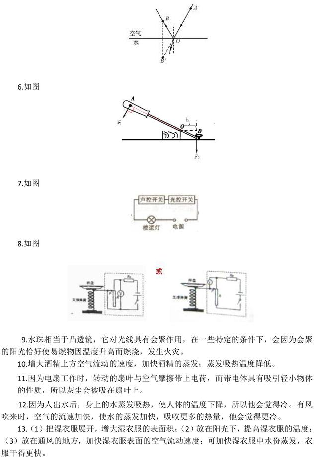 中考阅卷名师整理：中考物理易错题100道，看完后，千万别再错！