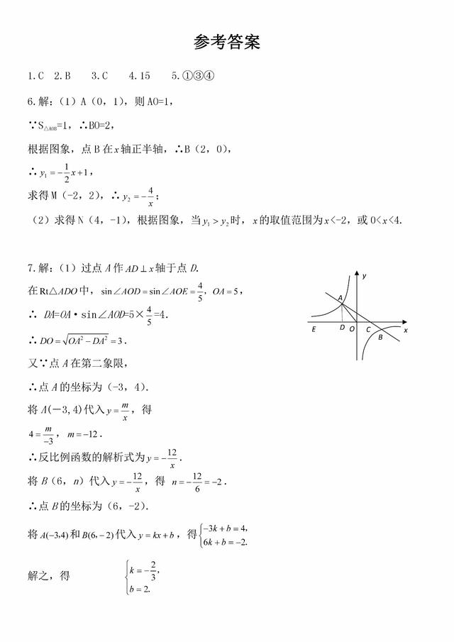 2018中考专题冲刺：函数的应用