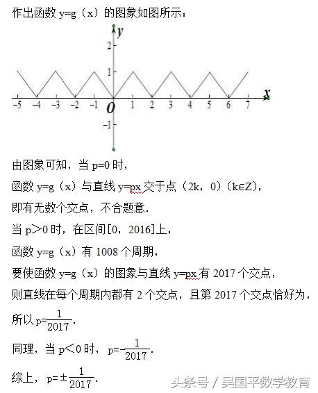 冲刺2018年高考数学，典型例题分析66：函数与方程的综合运用