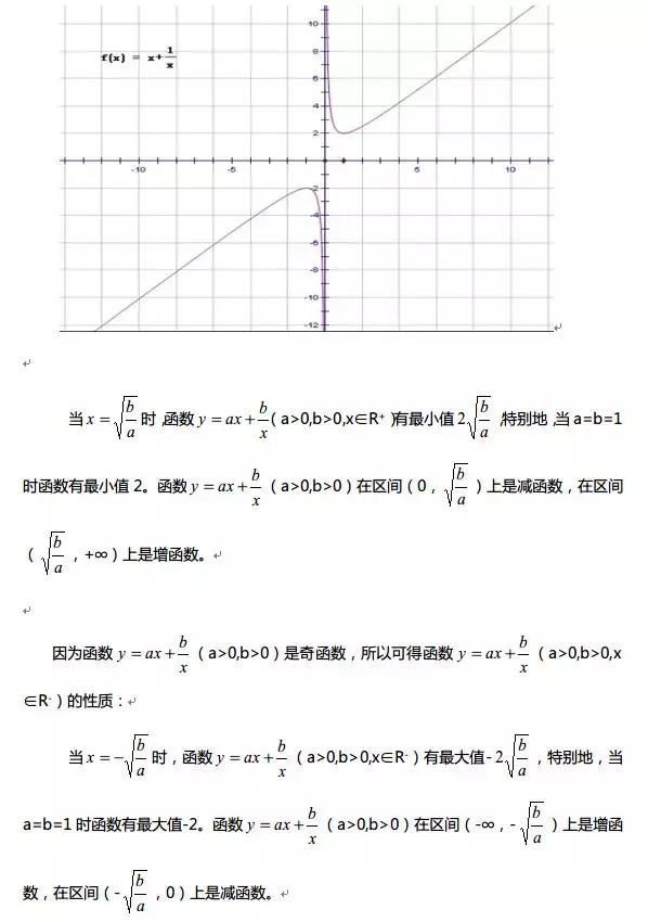 高中数学｜高中全部函数知识点汇编，期末复习不用发愁了！