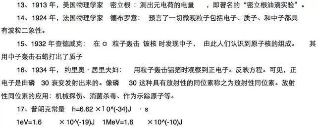 2018高考物理学史的知识点集锦，看到就是赚到！