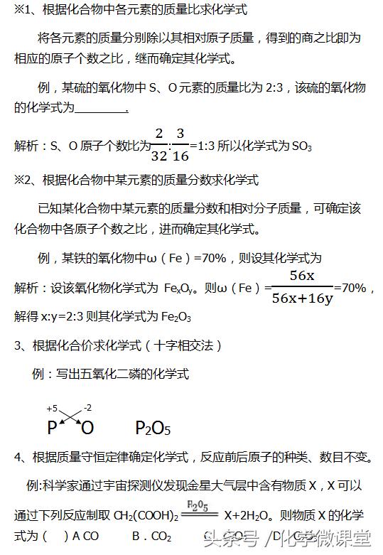 干货分享，初中化学计算题专题复习，检测一下吧！