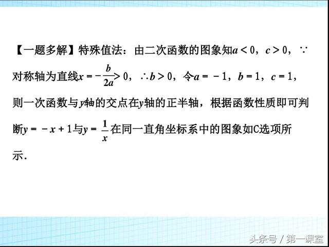 初中数学题型研究：分析判断函数图象的4种类型归纳