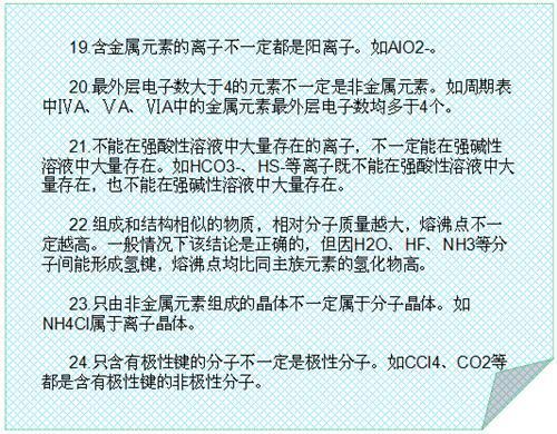 初中化学32个“不一定”：这些易错知识点再不掌握，下次还会错！