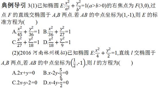 高考必考点：圆锥曲线综合应用——我们都一样