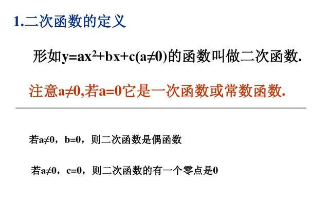 高考加班车，二次函数基本知识要点和典型例题分析，重点分类讨论