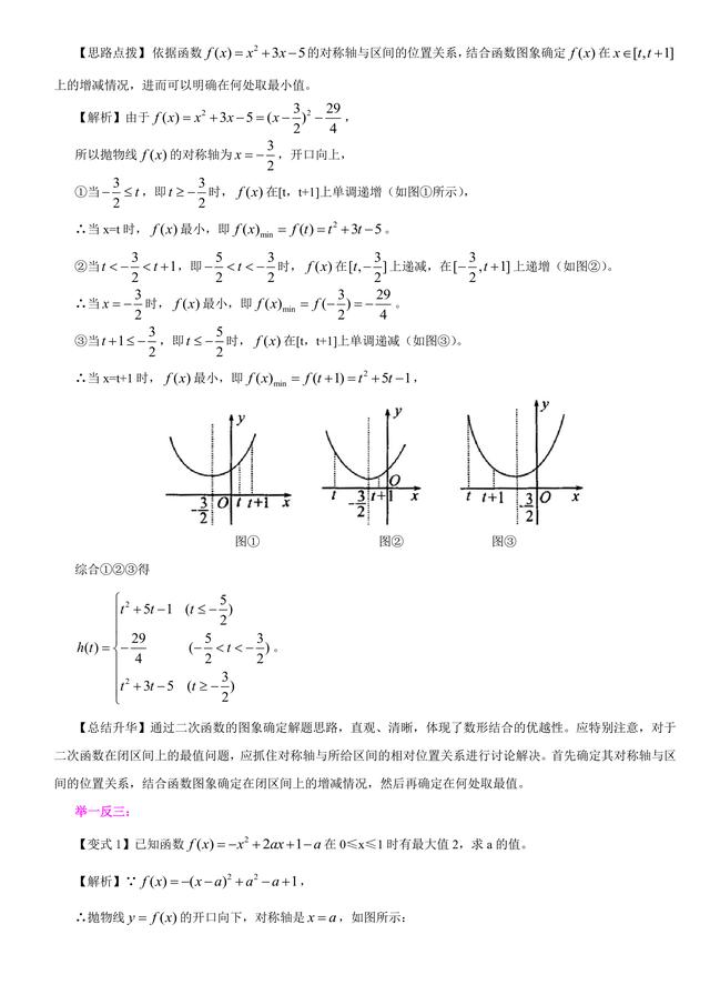 高考数学总复习冲刺：数形结合的思想解题详细解析