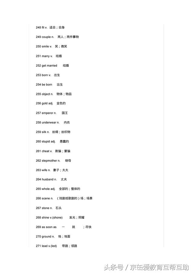 八年级下册需要掌握的420个英语单词