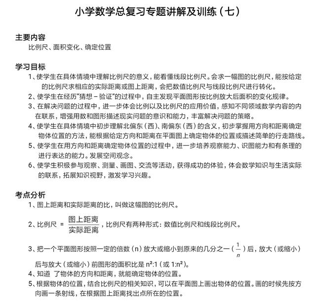 小升初数学期末总复习（七）这一期内容比较难，得多练才行