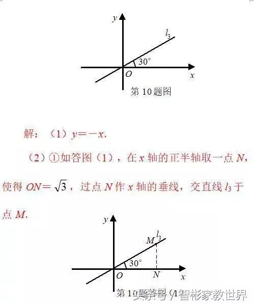 中考数学冲刺：初中数学中考模拟练习题三套含答案，值得一做