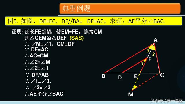 关于三角形的角平分线模型，可以从4个方面来构造辅助线