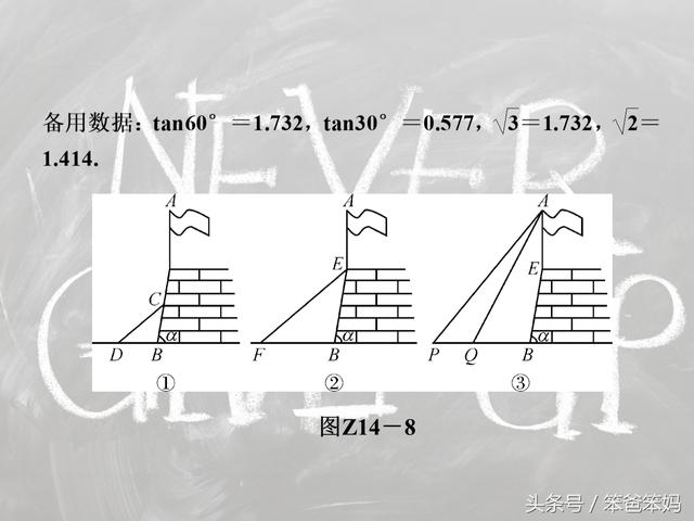 「中考数学」利用解直角三角形进行测量，必考题型，这分得要！