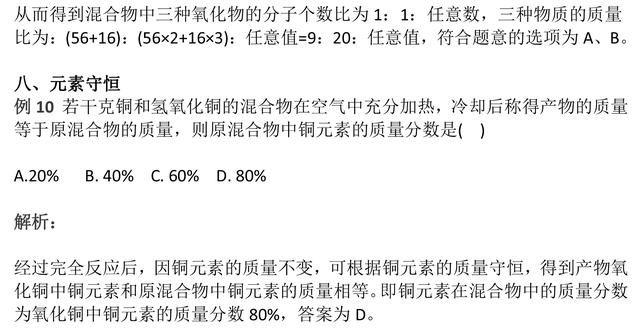 中考前一定要做会！8种方法教你搞定初中化学质量分数计算问题