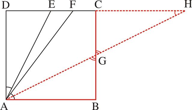 基本图形分析法：角平分线和平行线的组合图形（五）