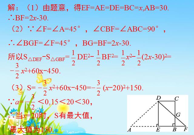 中考数学二次函数章节总结与复习