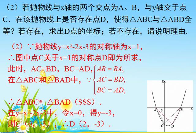 中考数学二次函数章节总结与复习