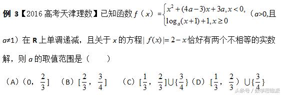 高中数学专题1：分段函数的性质、图象以及应用