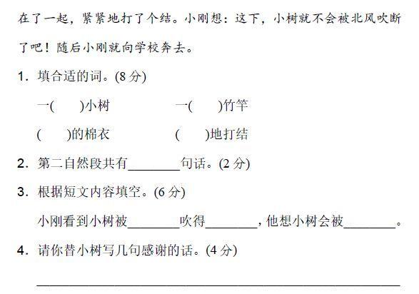 小学语文1-6年级下册课外阅读理解专项拔高训练（附答案可下载打印