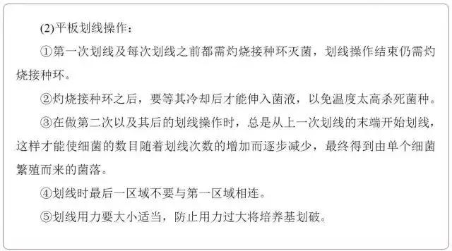 高中生物选修一微生物培养技术重点汇总，适合收藏！