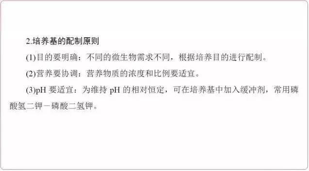 高中生物选修一微生物培养技术重点汇总，适合收藏！