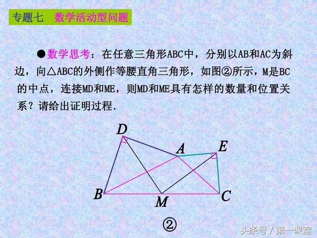 中考数学新题型：有关操作探究性问题的全方位探究