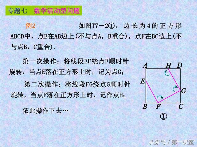 中考数学新题型：有关操作探究性问题的全方位探究