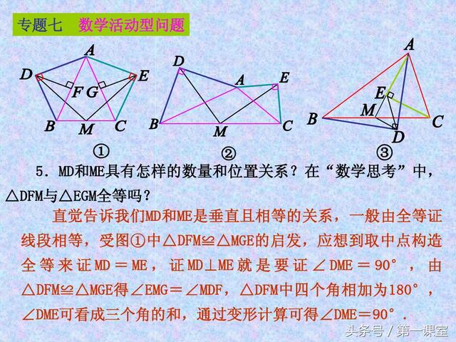 中考数学新题型：有关操作探究性问题的全方位探究