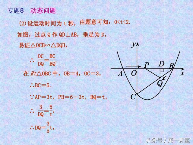 初中数学动点问题，在全国的中考试卷中常作为压轴题出现