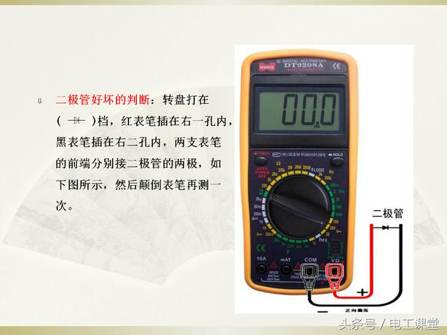 数字万用表的正确使用