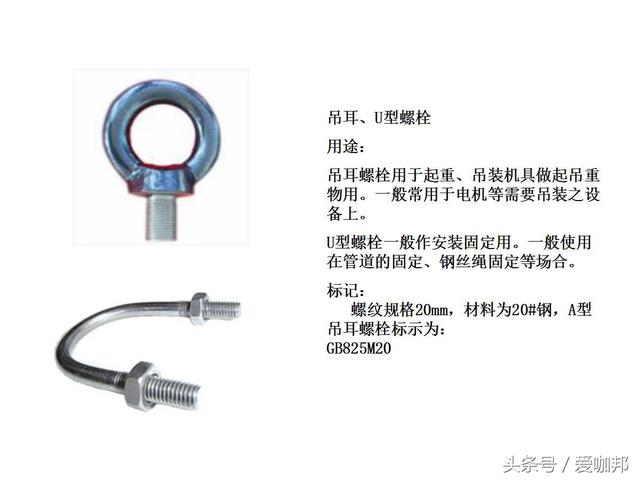 超详细的紧固件知识大全（标注、识别标志、种类介绍）