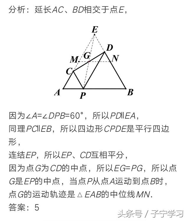 双动点问题之直线型