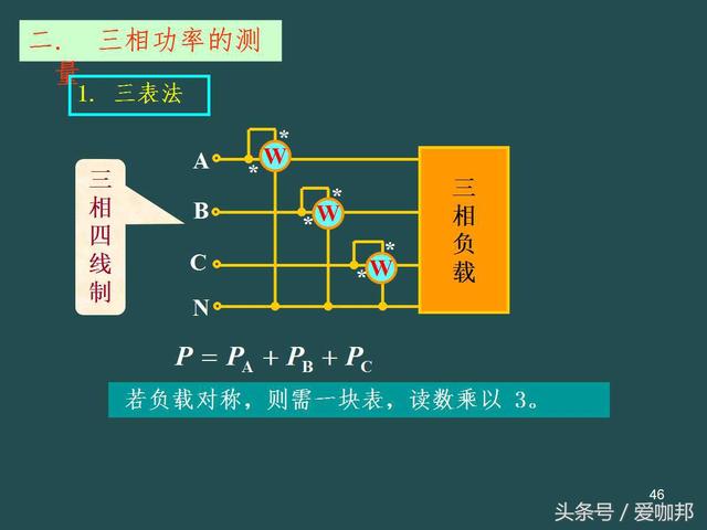 三相电路基本知识点分享