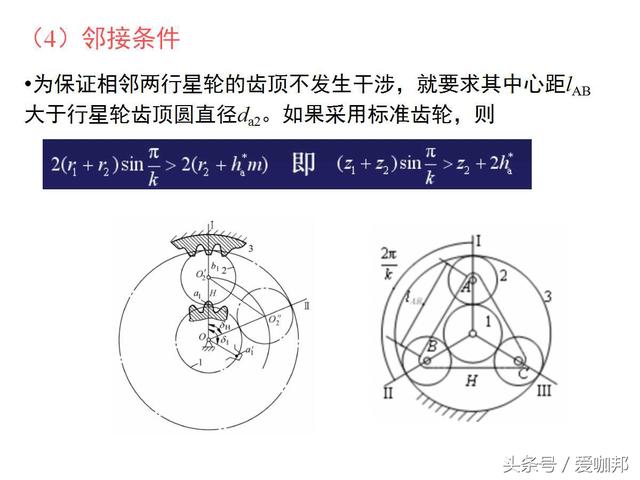 行星齿轮机构的设计与计算