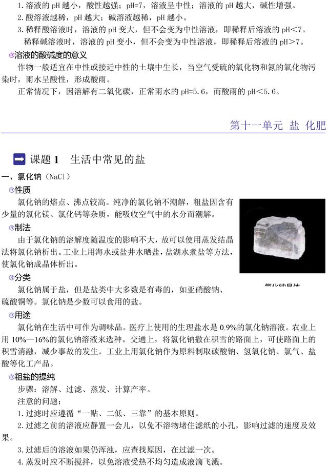 人教版九年级化学知识点总结，替孩子收藏了，趁暑假预习起来！