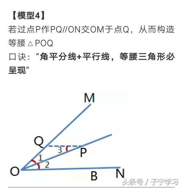 「初中数学」角平分线模型