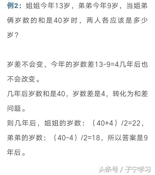 「小学数学」小学数学最难的十三种典型题