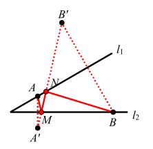 八年级数学几何中的最短路径问题（二）