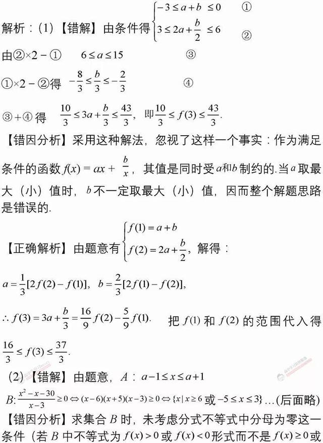 北大满分学霸：高中三年，就死磕这23道经典易错点！数学不下125