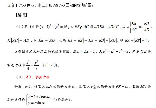 第15集 怎样备战高考数学之圆锥曲线