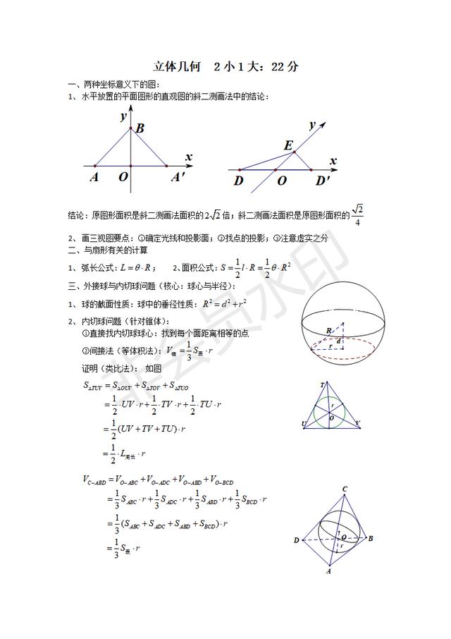 珍藏好！有了它高三数学复习再也不盲目了！