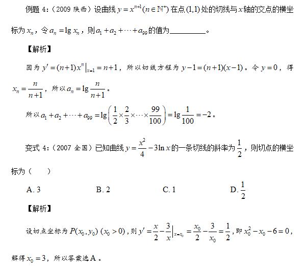 第18集 导数的几何意义——高考真题解读