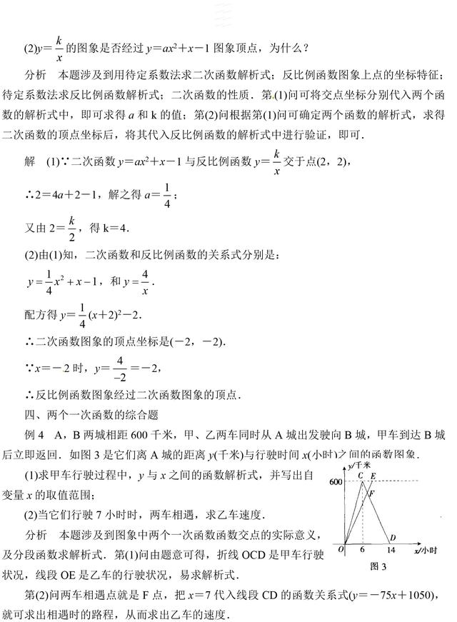 中考数学压轴题常考三种函数综合问题解析，一定要掌握好！收藏了