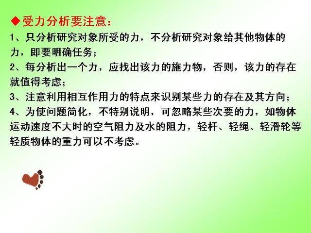 初中物理重要专题讲解——力的受力分析及画法