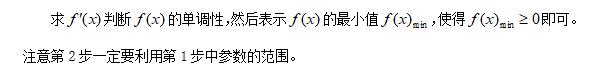 第21集 高考导数压轴题——端点效应