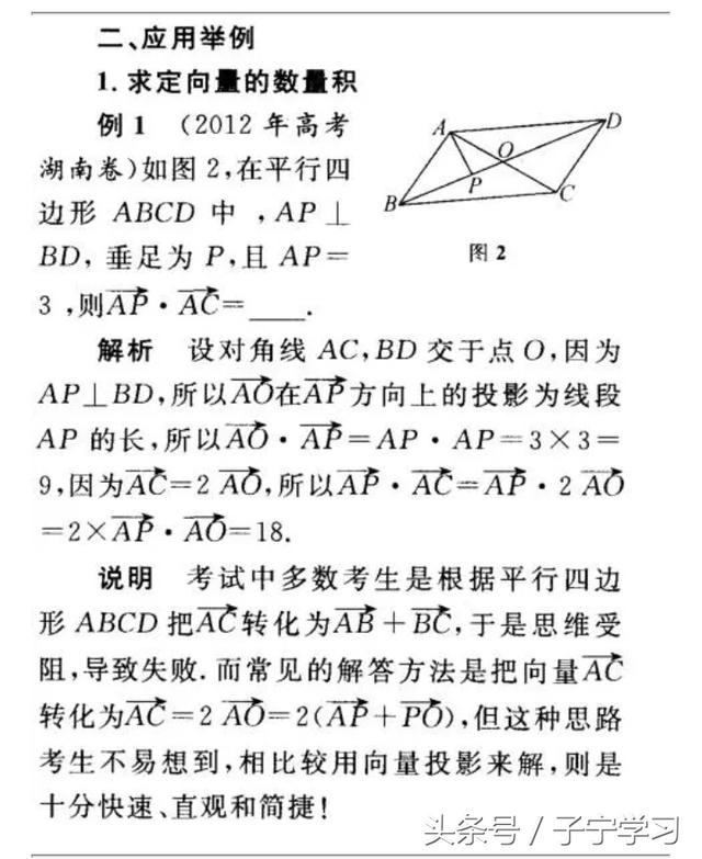 「高中数学」利用向量的几何意义解题