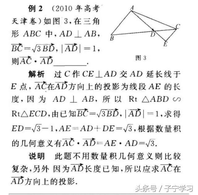 「高中数学」利用向量的几何意义解题